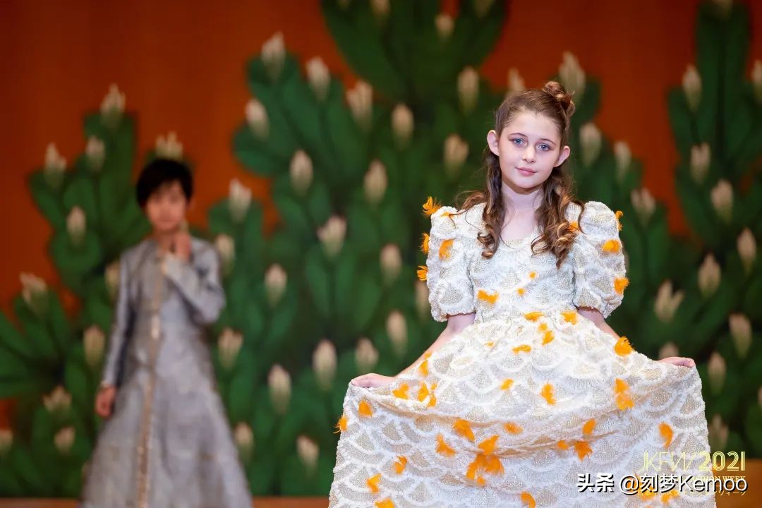 北美国际时装周儿童秀场,国潮时装周儿童