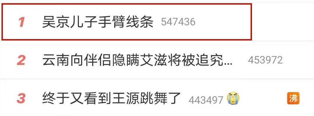 吴京儿子肌肉照,吴京儿子肌肉照片