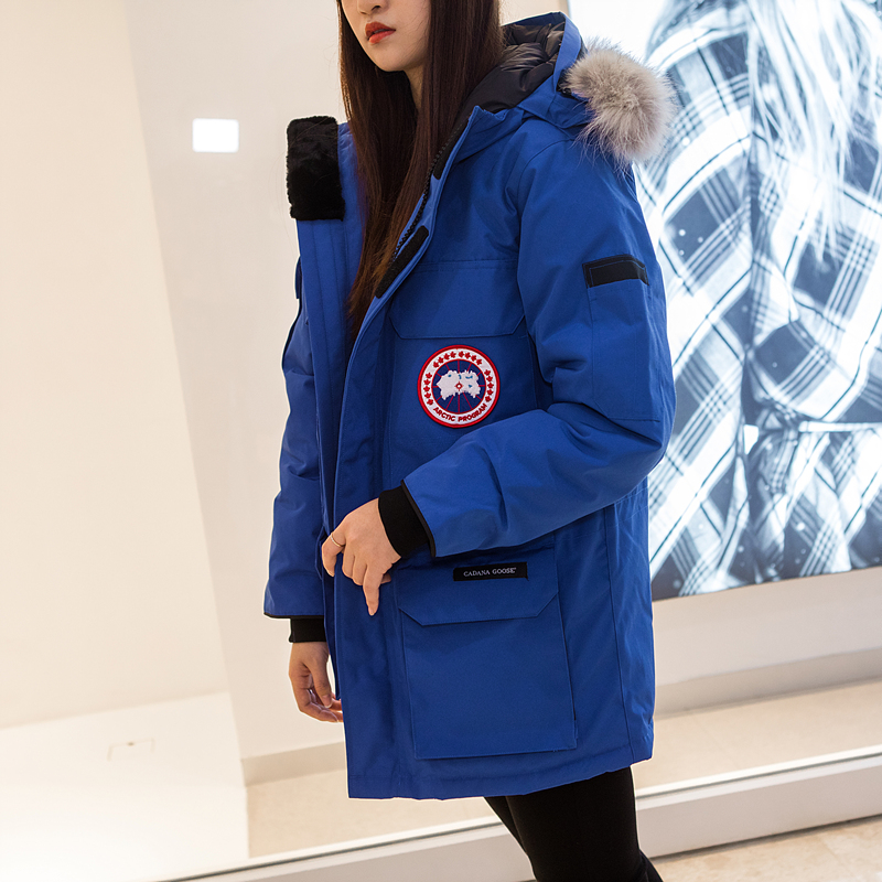 加拿大大鹅正品羽绒服远征款女中长款加厚保暖外套男