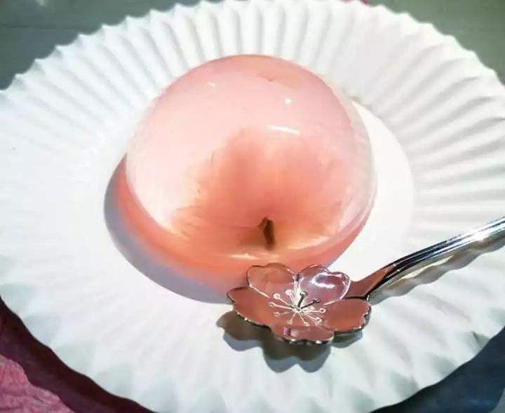 日本樱花果冻叫什么名字,颜值爆表的樱花慕斯