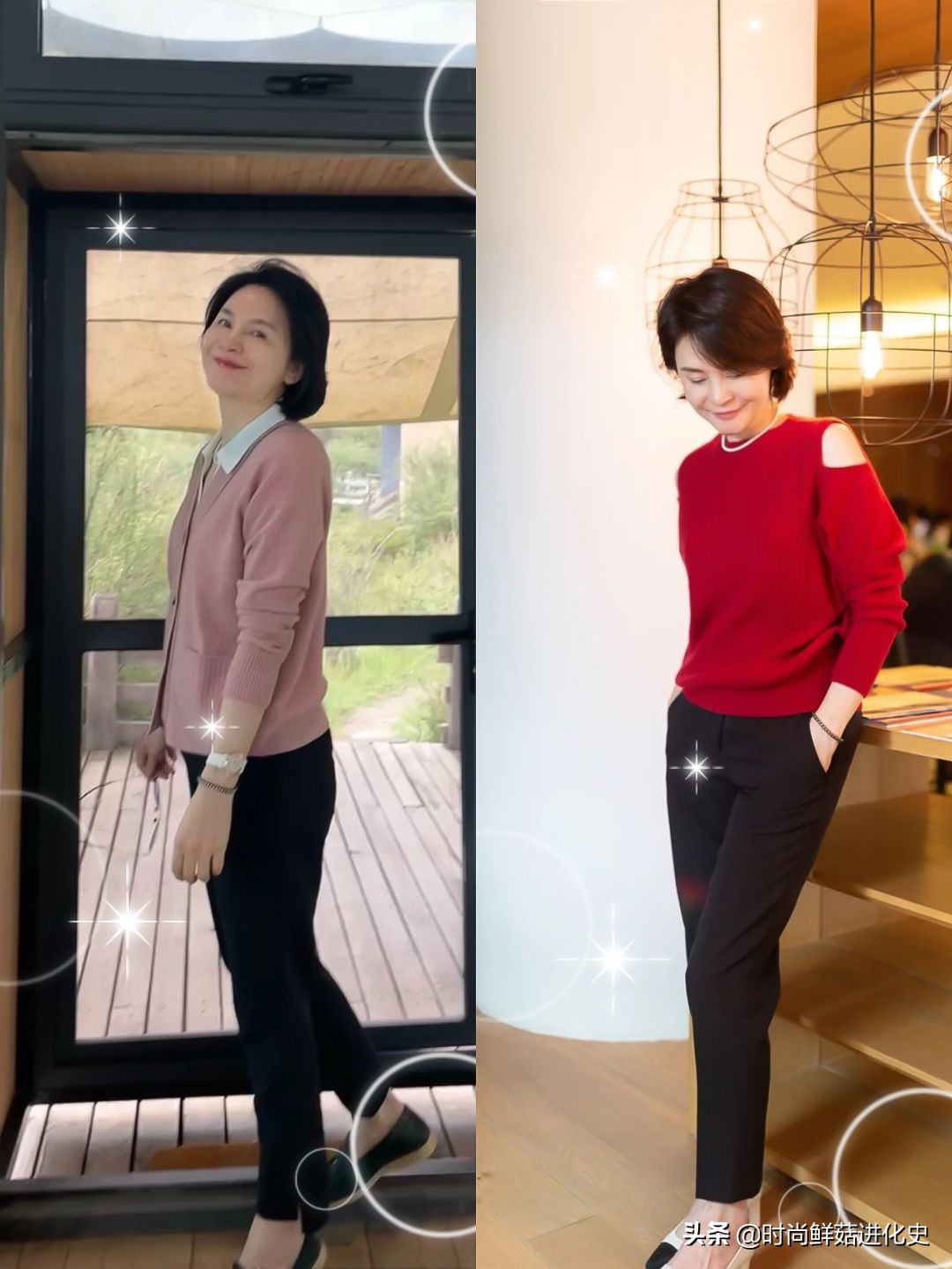 25岁时尚休闲外套洋气减龄,减龄显瘦中年妈妈外套穿搭