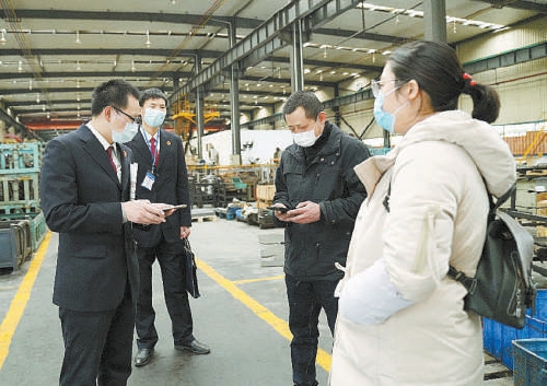 企业复工感谢检察院,检察走访复工复产企业