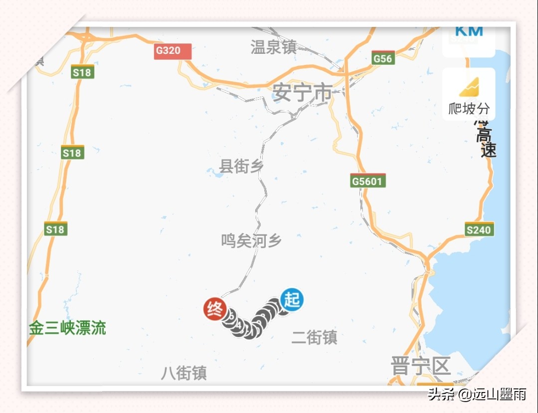 昆明晋宁最出名的街,晋宁二街到八街多少公里