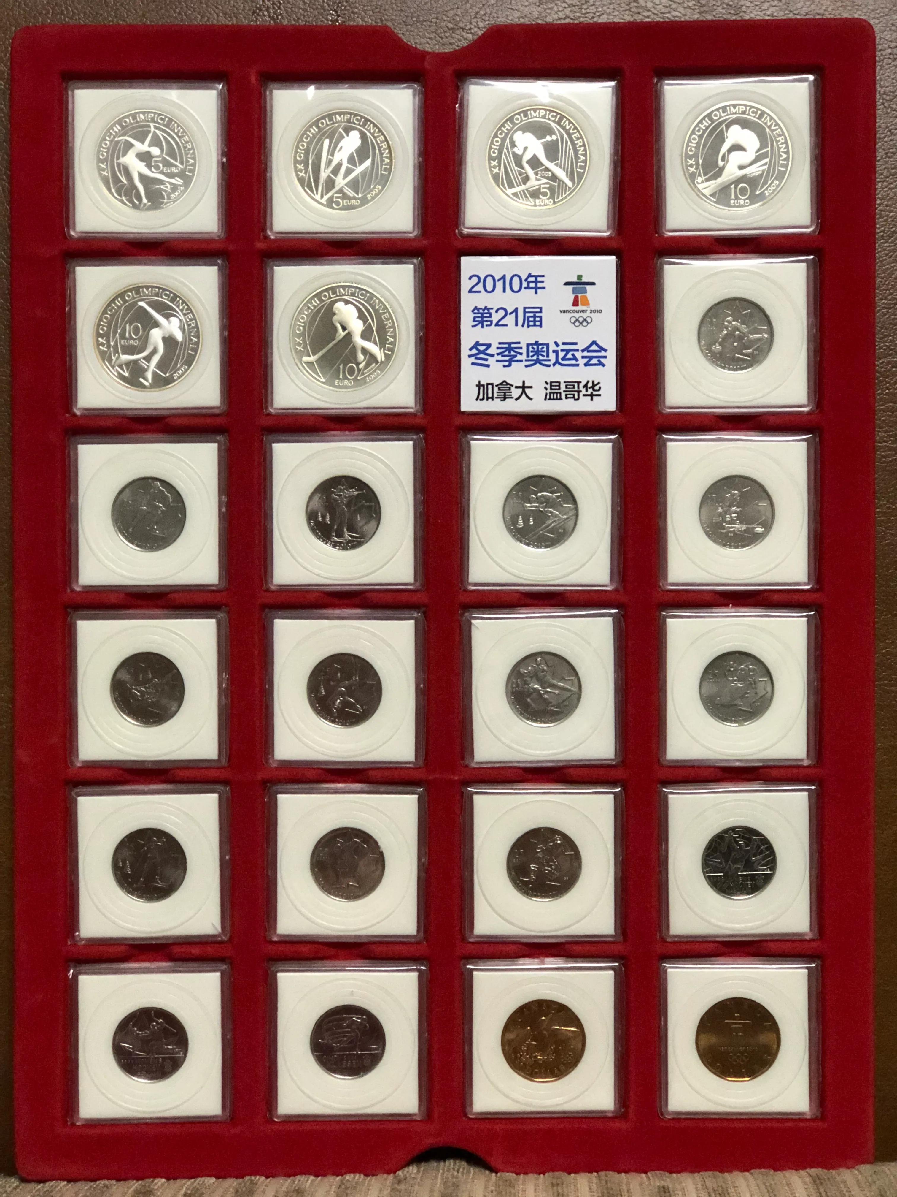 历届夏季奥运会吉祥物纪念币,冬奥会纪念币最新价格