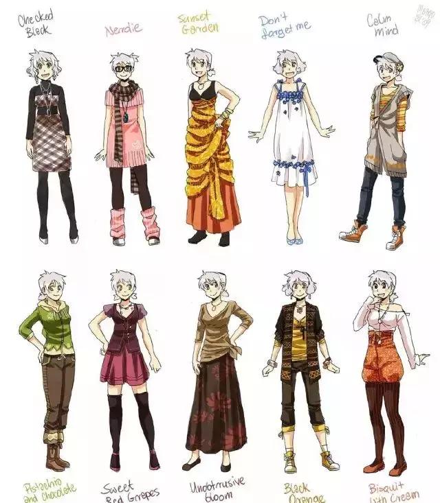 国外服装设计毕业作品图片,设计运动服装手绘简单图