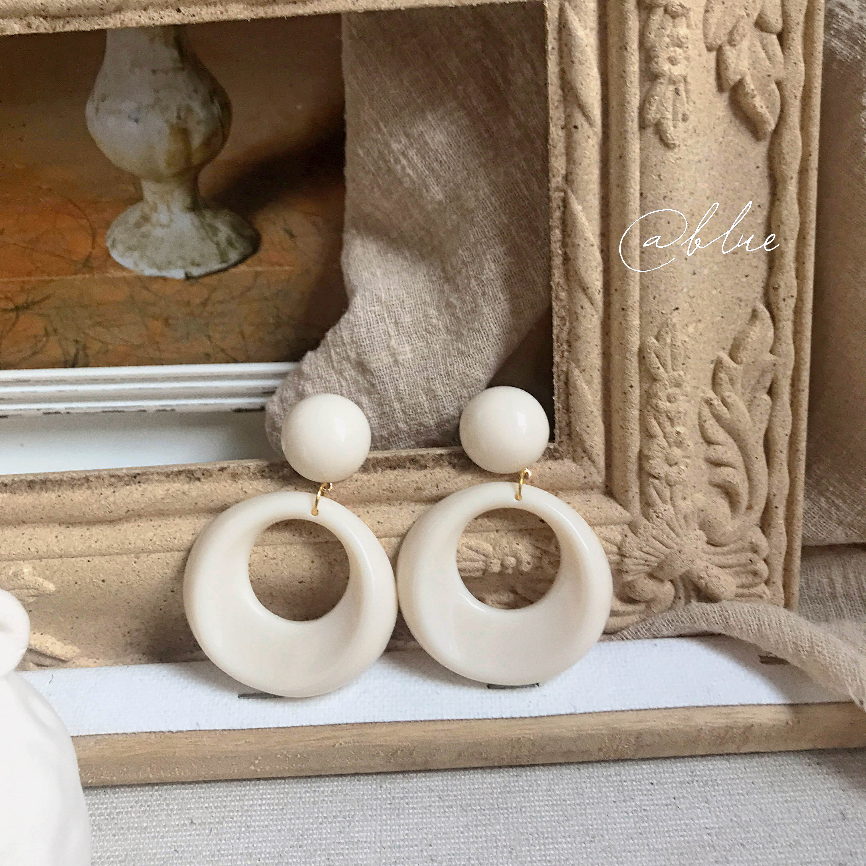 耳饰新款耳环时尚潮流,推荐女生的法式复古耳环