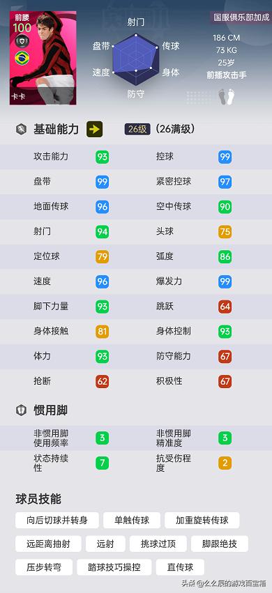 卡卡巅峰集锦过掉梅西,卡卡巅峰球技