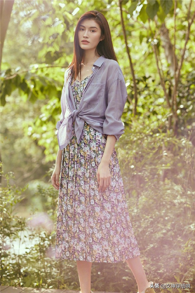 今年最流行的裙子a字裙,a字裙今年流行的爆款女装
