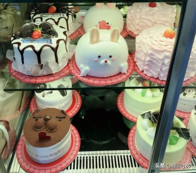 看了韩国的蛋糕橱窗,终于相信韩剧里不是骗人的,果然够“梦幻”