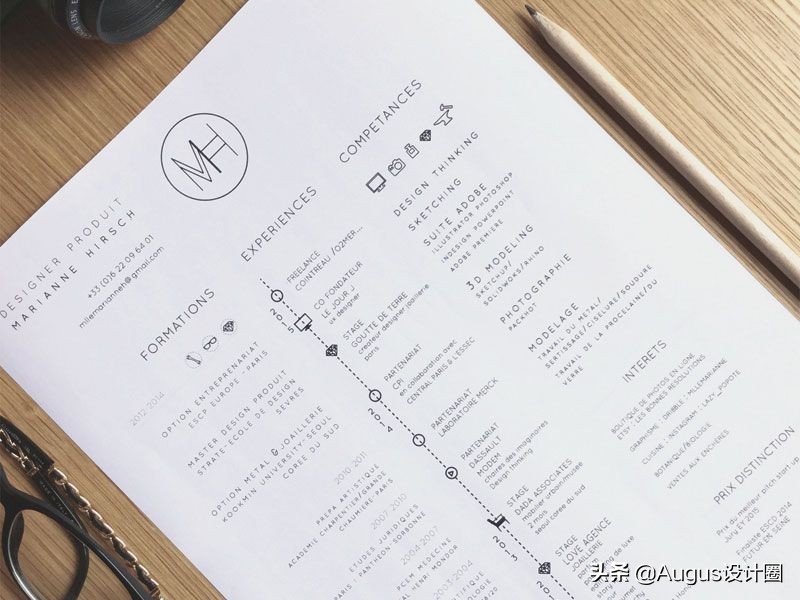 个人简历创意设计教程word,创意设计简历模板范文