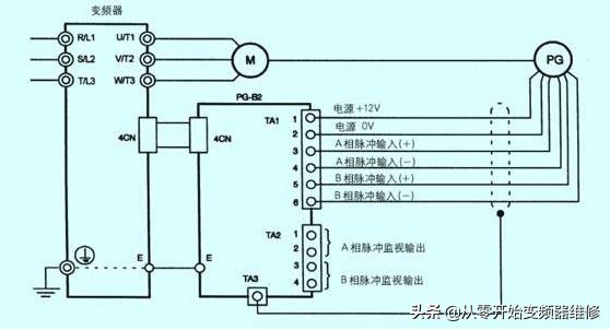8条线编码器接线方法,计米器编码器怎么接线