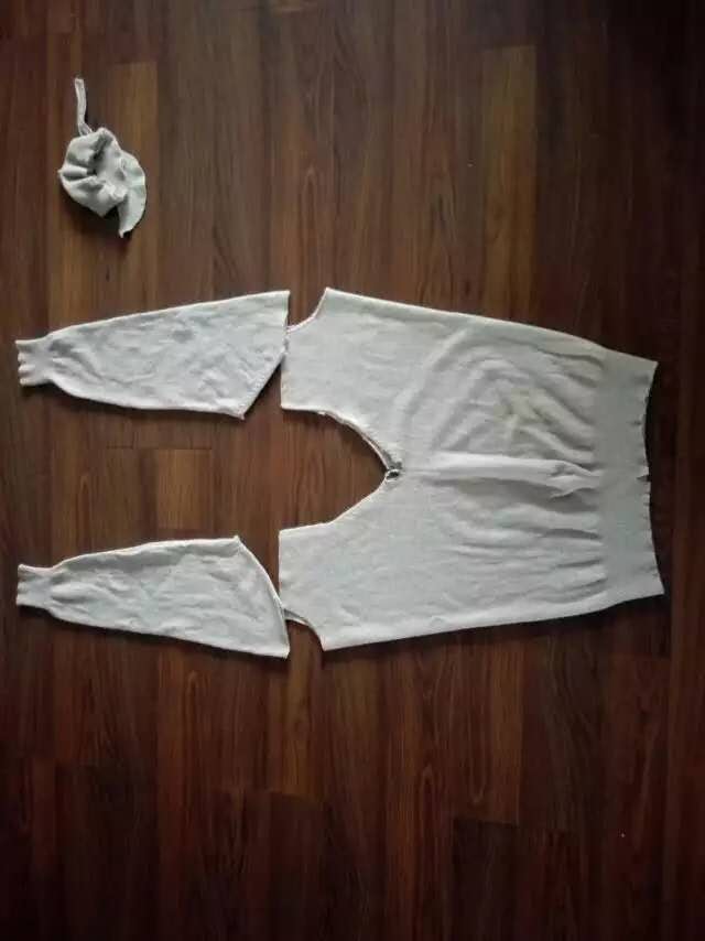 毛衣改成裤子视频,毛衣改成衣裤