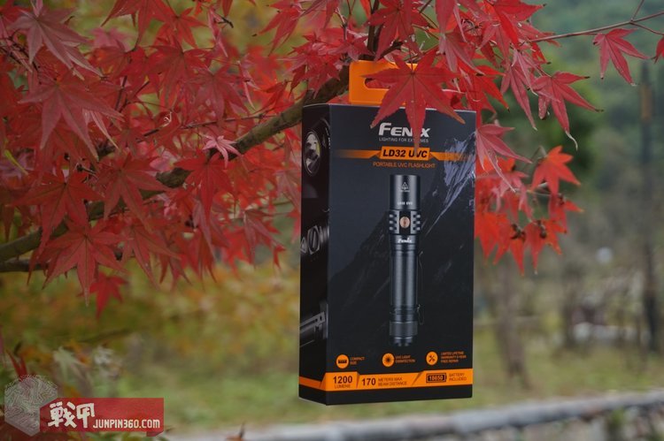 没有硝烟的消杀战疫，FenixLD32UVC手电