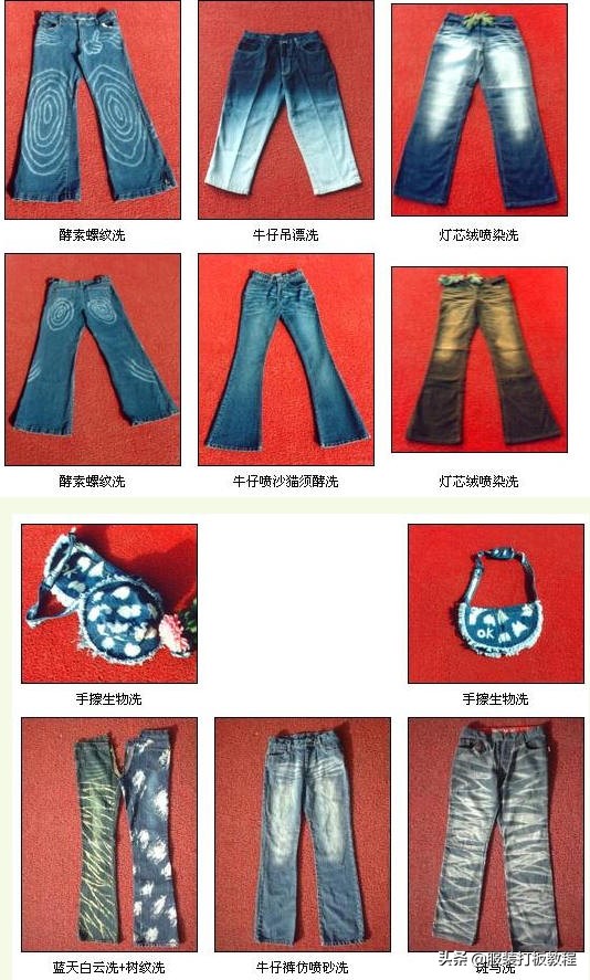 牛仔服装制版入门基础教程,牛仔制衣工艺讲解