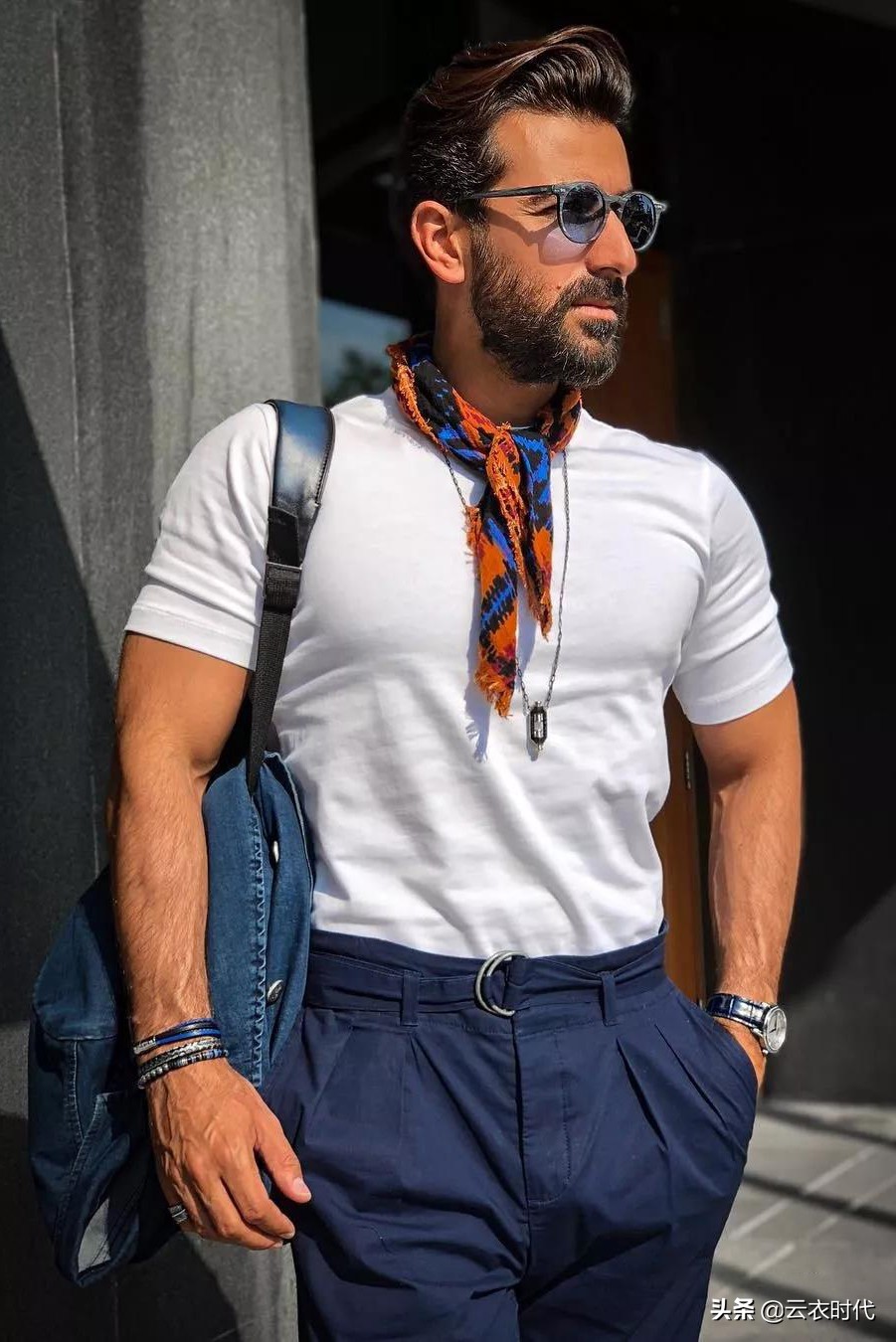 男士时尚简约双扣腰带,腰带男简约潮流时尚