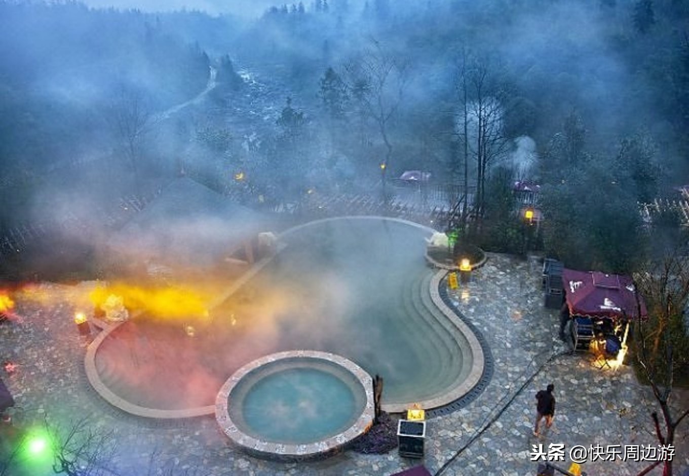七里坪温泉酒店泡天然温泉,七里坪峨眉山酒店的温泉有多高