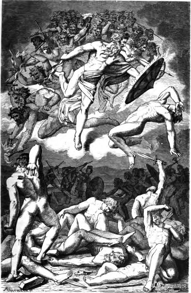 北欧神话诸神黄昏中的幸存者,诸神的黄昏中诸神的结局