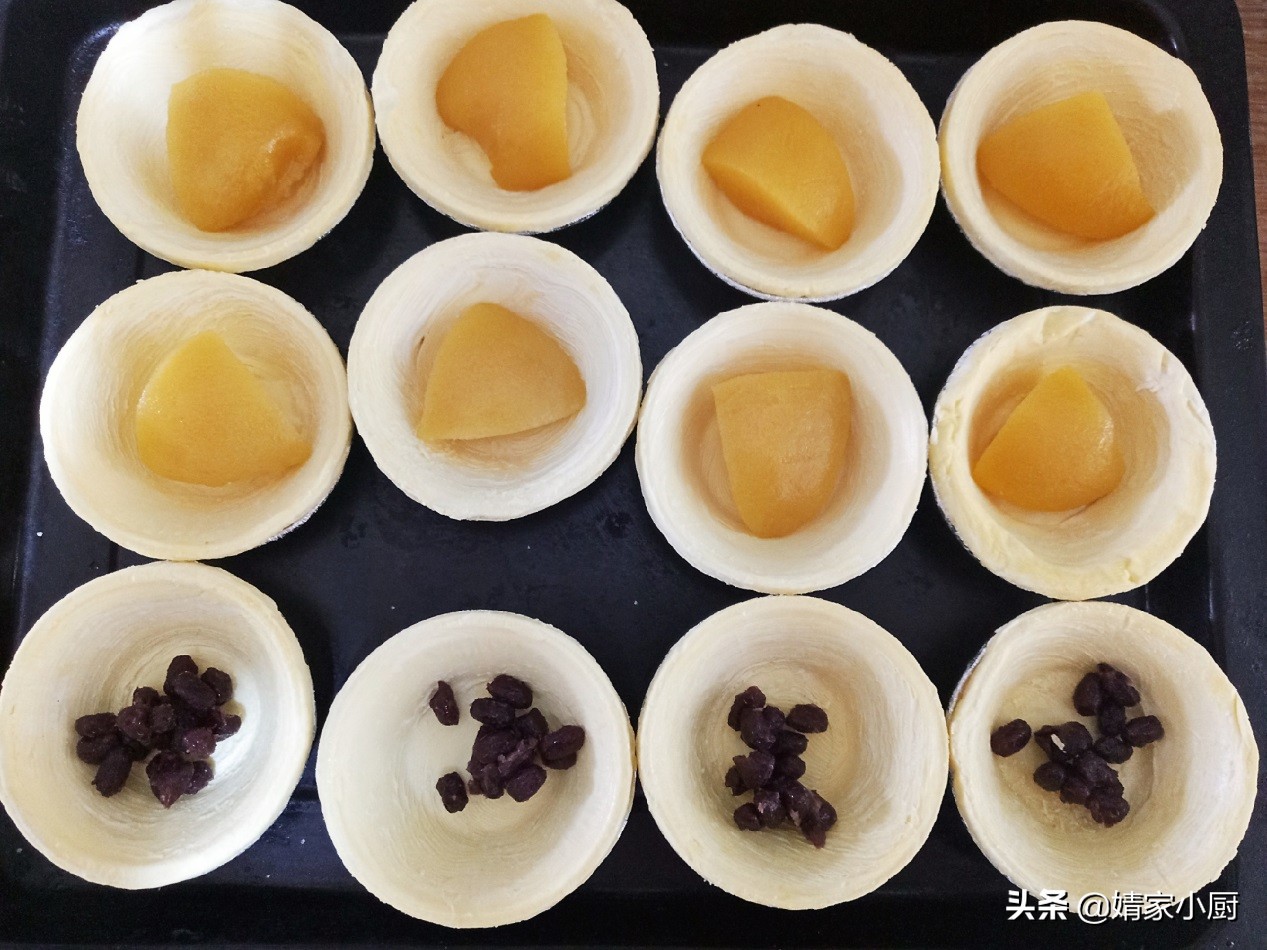 无奶油嫩滑蛋挞液做法,无奶油版蛋挞皮