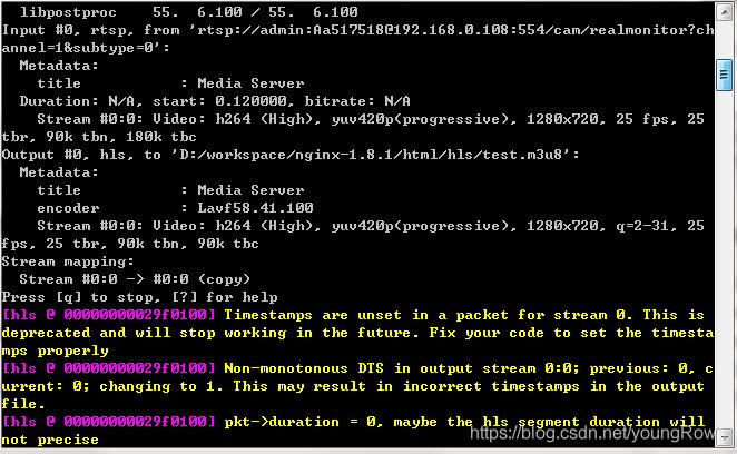 WEB页面页面*放播**实时视频流