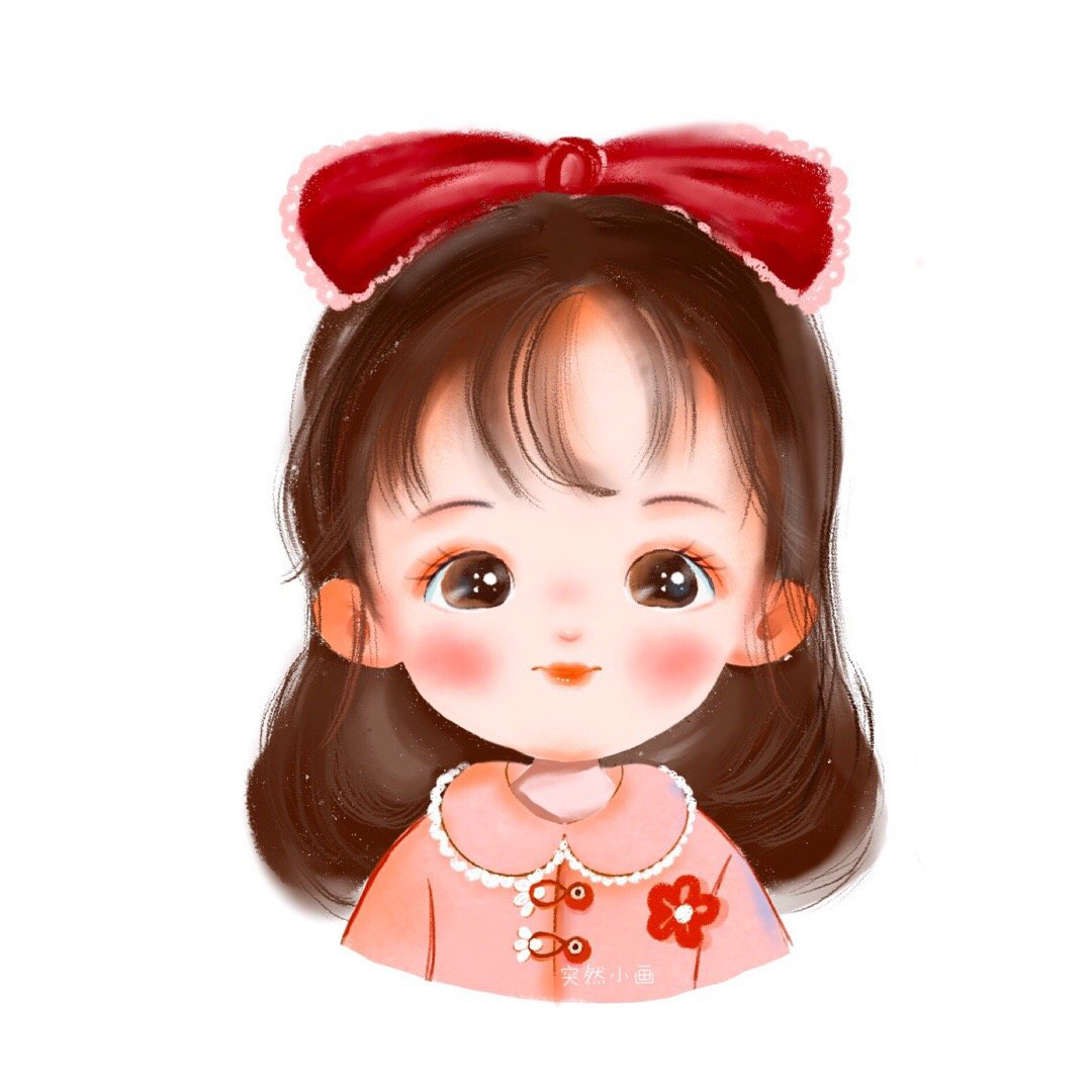 萌娃头像女生可爱萌图卡通,治愈系可爱搞怪萌娃头像