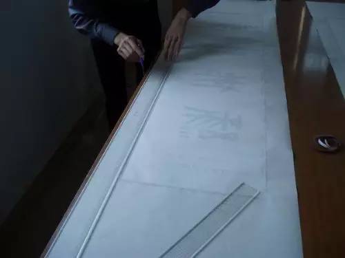 书画装裱全过程,书内画外