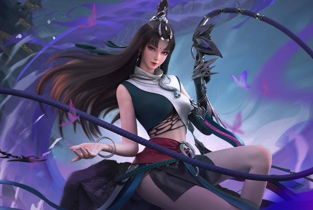 笑傲江湖五仙教教主蓝凤凰,五仙教蓝凤凰救令狐冲