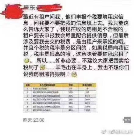 个税app填写租房会影响房东吗,租房个税抵扣app填写