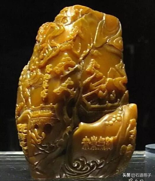 真品田黄及田黄冻石图片大全,天价田黄石及国宝田黄一览