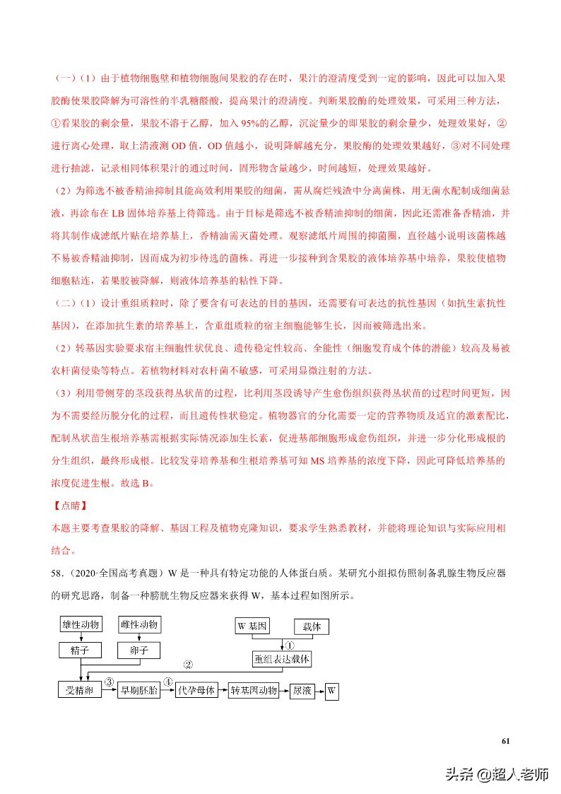 2024生物高考10大热点主题,生物江苏新高考复习资料2025