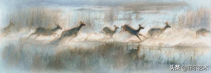 皮尔斯水彩画欣赏 (迪伦斯科特皮尔斯水彩作品欣赏)