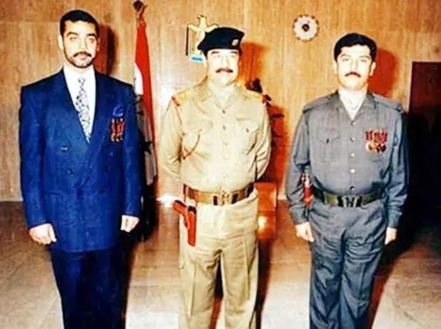 萨达姆乌代库赛逃亡时的汽车,萨达姆的儿子乌代库赛死时的年龄