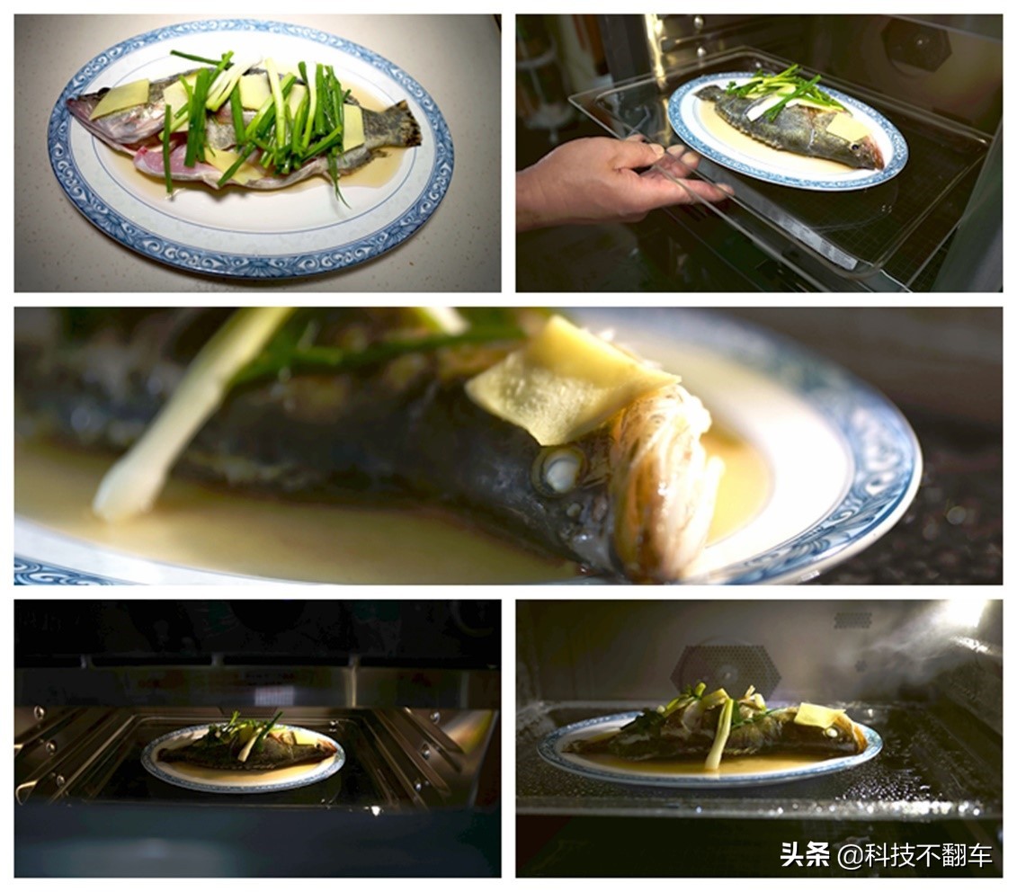 烧烤蒸烤一体机,微蒸烤一体机烤肉操作