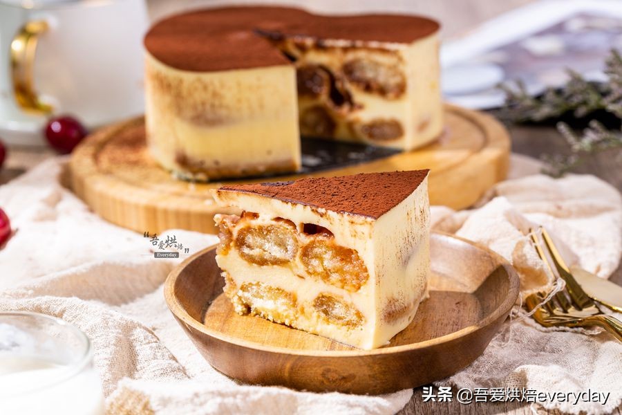 520的表白神器，为他自制爱心樱桃提拉米苏！