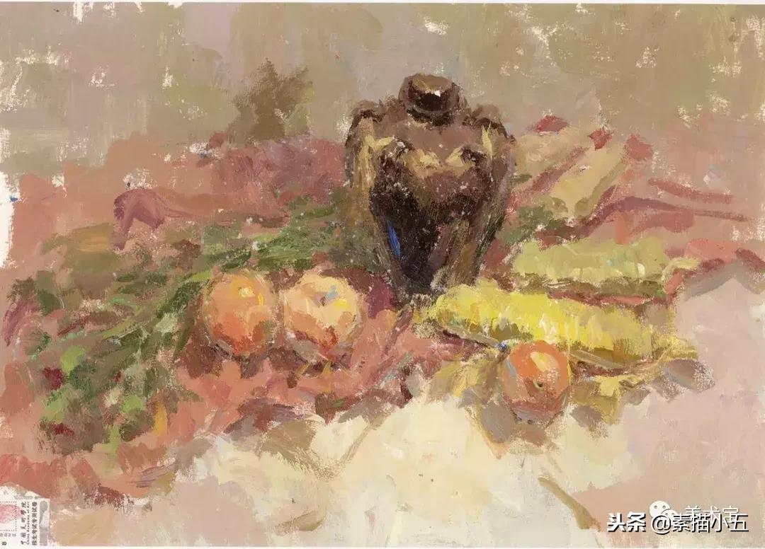 国美素描高分卷子图片,国美色彩高分卷2012