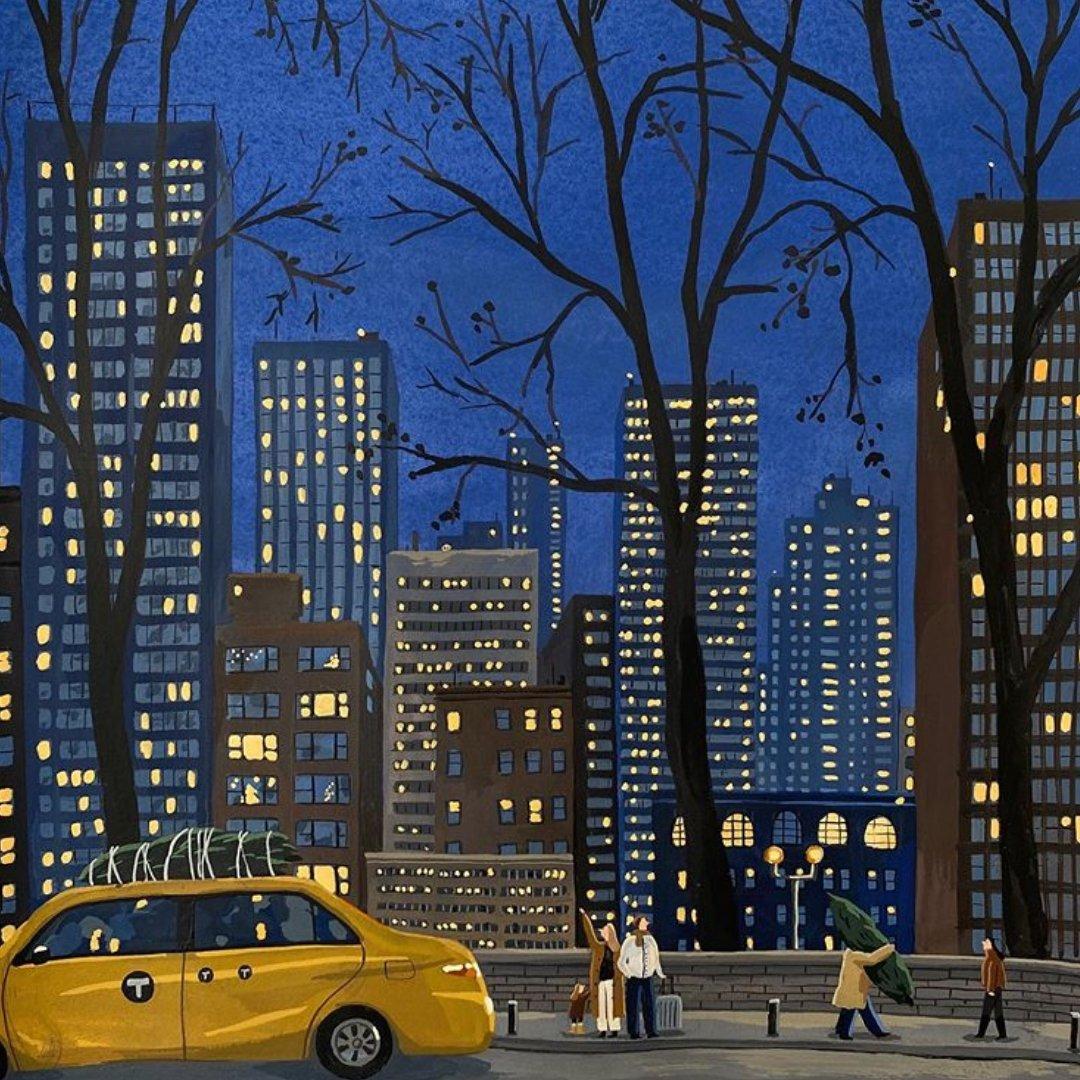 韩国插画师SEULAYI的旅行作品