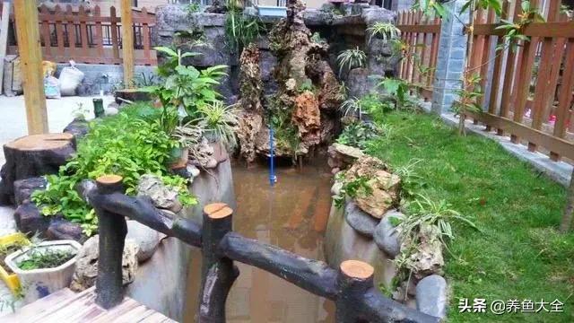 小桥流水制作全过程,小桥流水鱼缸造景技巧