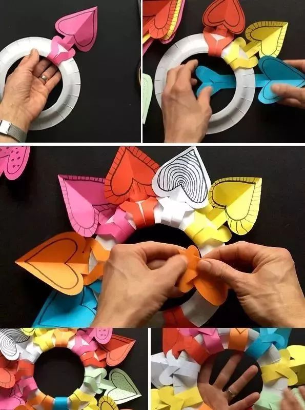 纸盘幼儿创意手工简单又漂亮,一次性纸盘特色美工作品小班