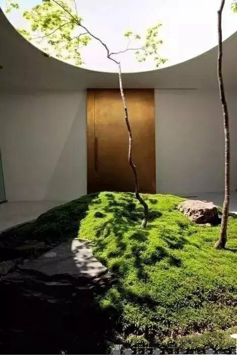 有禅意的天井,景观中的天井