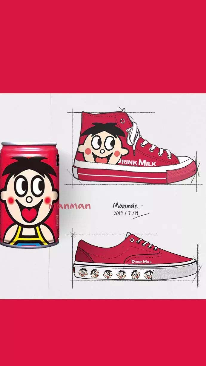 旺旺、乐事、奥利奥出高帮鞋了？这个灵魂画师帮你实现了,上）