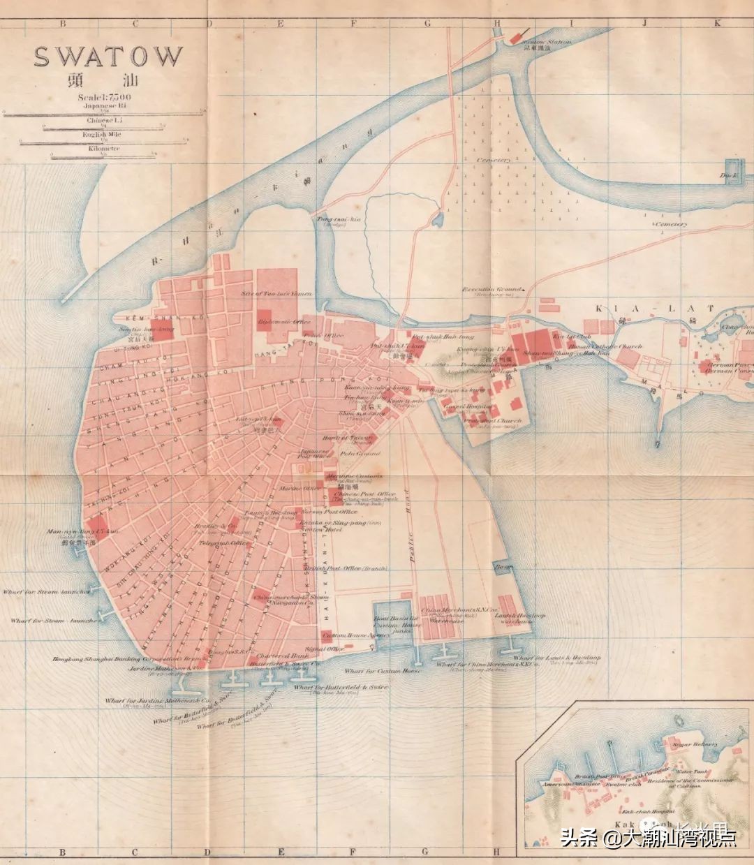 这是一张中国地图,潮汕历史地图全图