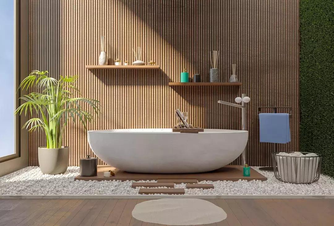 50个卫浴柜设计小而极致,豪华浴室设计