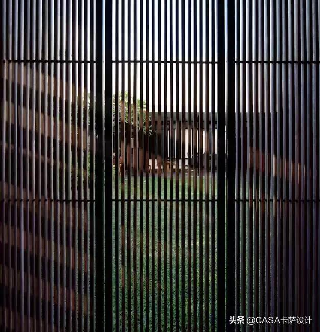 禅意格栅,禅意木格栅图片