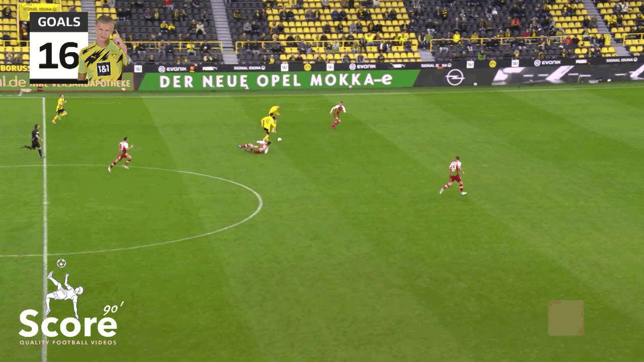 哈兰德金童奖颁奖典礼视频,哈兰德欧洲金童奖