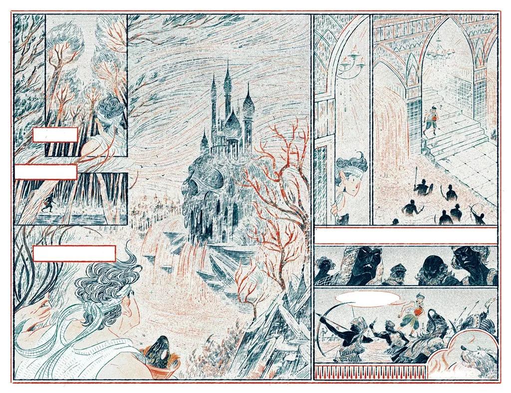 她画的这套《神秘博士》中国风系列，“美哭了”万千网友