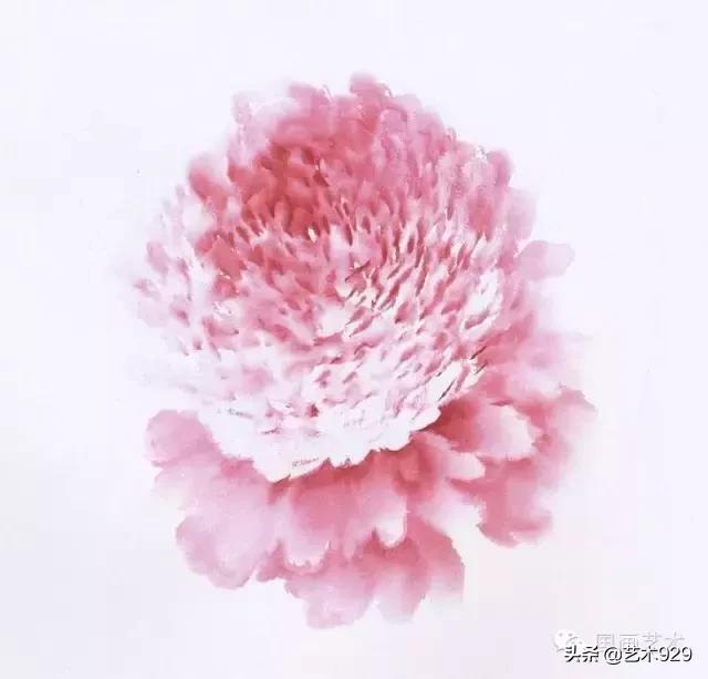 写意牡丹花篮画集锦,画写意牡丹叶子诀窍