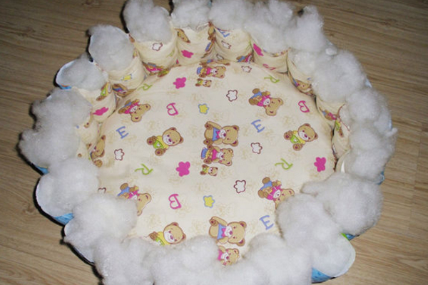 怎么给狗狗自制狗窝,简单动手做狗窝