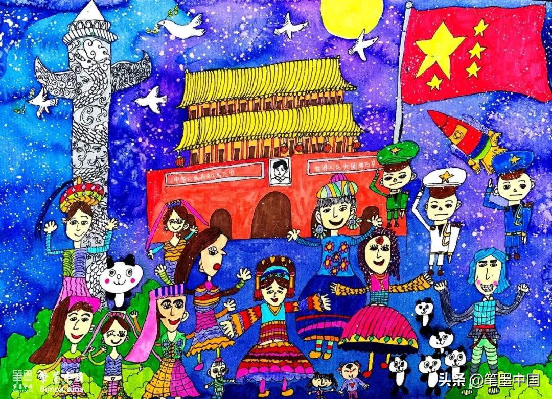 笔墨中国画画大赛作品图片,笔墨中国第五届大赛