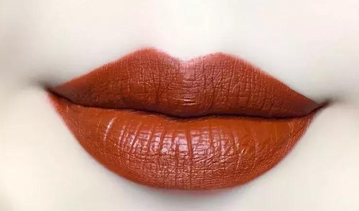 大牌口红必买色红棕色,红棕色口红断货王