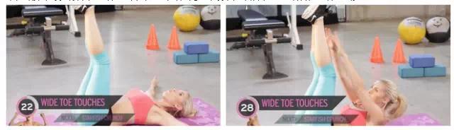 如何快速的练习腹肌视频,腹肌训练方法女学生一天练出腹肌