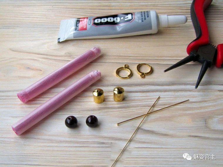 流苏耳环怎么做,流苏耳环做法教学视频